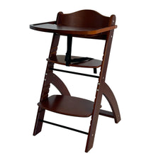 Load image into Gallery viewer, Wooden Adjustable High Chair
