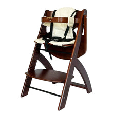 Load image into Gallery viewer, Wooden Adjustable High Chair
