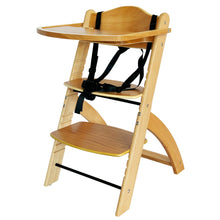 Load image into Gallery viewer, Wooden Adjustable High Chair
