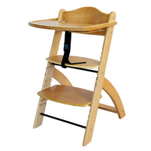 Load image into Gallery viewer, Wooden Adjustable High Chair
