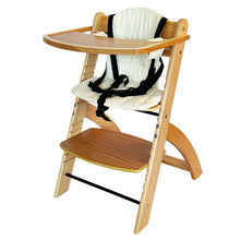 Load image into Gallery viewer, Wooden Adjustable High Chair
