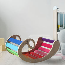 Load image into Gallery viewer, Wooden Motor Rocking Multi-Colored Toy
